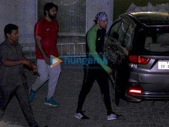 Ranbir Kapoor snapped post his football practice