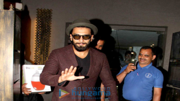 Ranveer Singh, Anushka Manchanda & Anusha Dandekar snapped at Out of the Blue