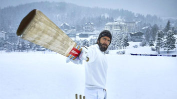 Watch: Ranveer Singh plays intense game of cricket in snow for ‘Dugna Lagaan’ in Switzerland