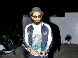 Ranveer Singh snapped post gym workout in Bandra