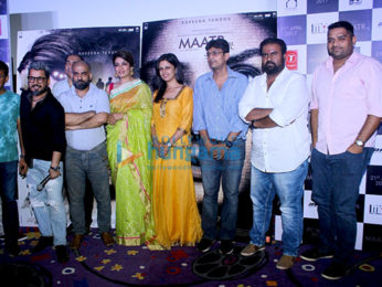 Raveena Tandon at the trailer launch of 'Maatr'