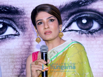 Raveena Tandon at the trailer launch of 'Maatr'
