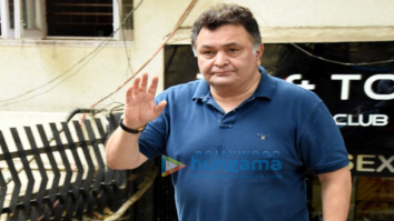 Rishi Kapoor snapped in Bandra