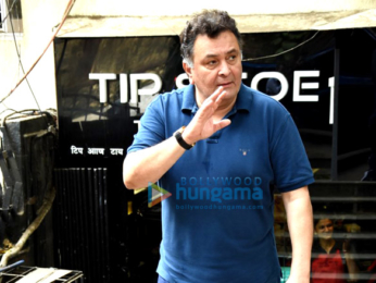 Rishi Kapoor snapped in Bandra