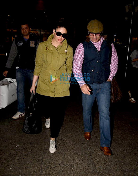 saif ali khan kareena kapoor khan return from london 4