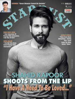 Shahid Kapoor On The Cover Of Stardust Magazine