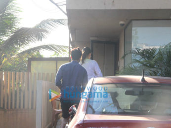 Shahid Kapoor and Mira Rajput snapped with Baby Misha Rajput