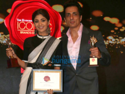 Shilpa Shetty and Sonu Sood at ‘Best Iconic Brands Summit’