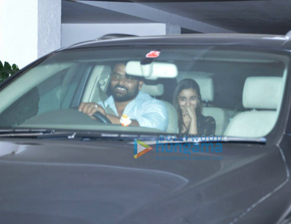 sidharth malhotra alia bhatt badshah snapped post dinner at karan johars house 2