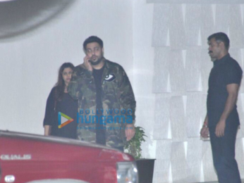 Sidharth Malhotra, Alia Bhatt & Badshah snapped post dinner at Karan Johar's house