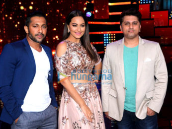 Sonakshi Sinha promotes Noor on the sets of Nach Baliye
