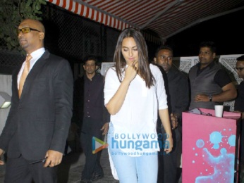 Sonakshi Sinha snapped post dinner at 145 bistro