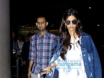 Sonam Kapoor snapped post meeting R. Balki at his office
