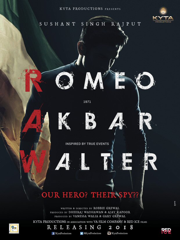 Sushant Singh Rajput espionage thriller Romeo Akbar Walter