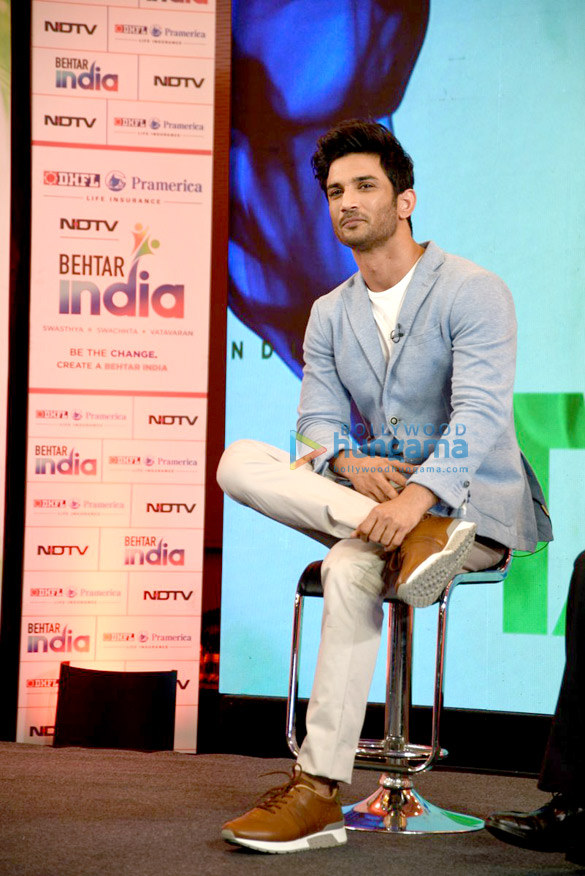 sushant singh rajput launches ndtvs behtar india campaign 3