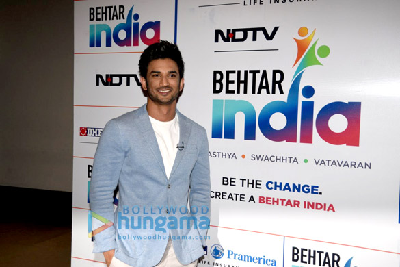sushant singh rajput launches ndtvs behtar india campaign 5