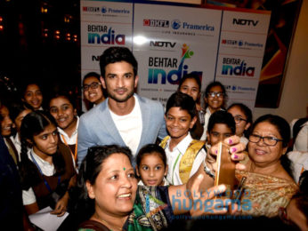 Sushant Singh Rajput launches NDTV's Behtar India campaign