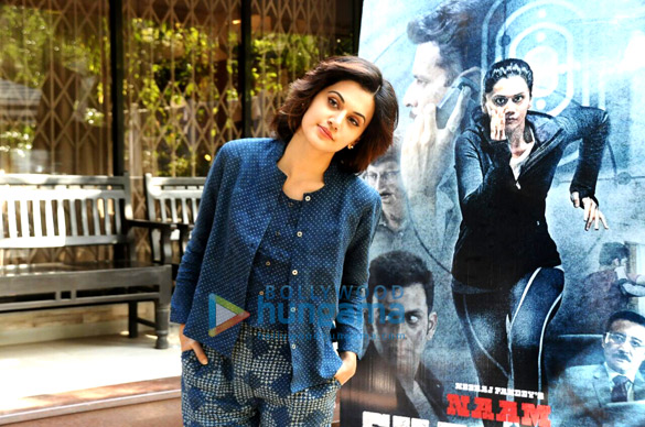 tapsee and anupam kher promote naam shabana 2