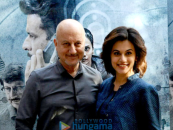 Tapsee Pannu & Anupam Kher promote 'Naam Shabana'