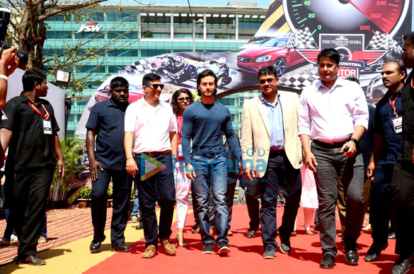Tiger Shroff inaugurates the Mumbai International Motor Show Tiger Shroff inaugurates the Mumbai International Motor Show