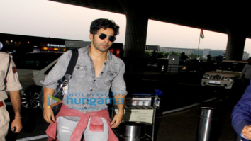 Varun Dhawan, Alia Bhatt and Neha Dhupia snapped at the airport