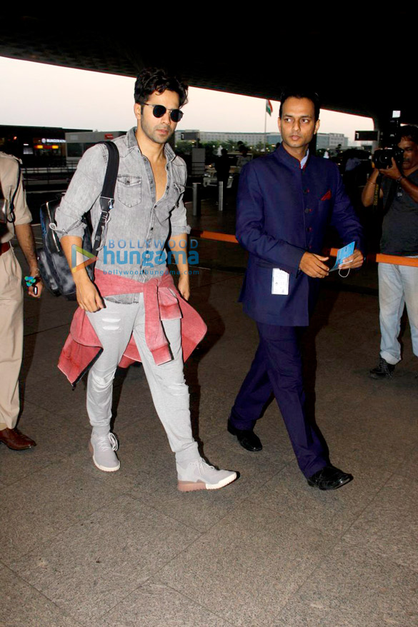 varun dhawan alia bhatt and neha dhupia snapped at the airport 6