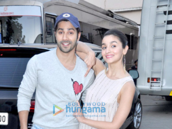 Varun Dhawan & Alia Bhatt at 'Badrinath Ki Dulhania' promotions