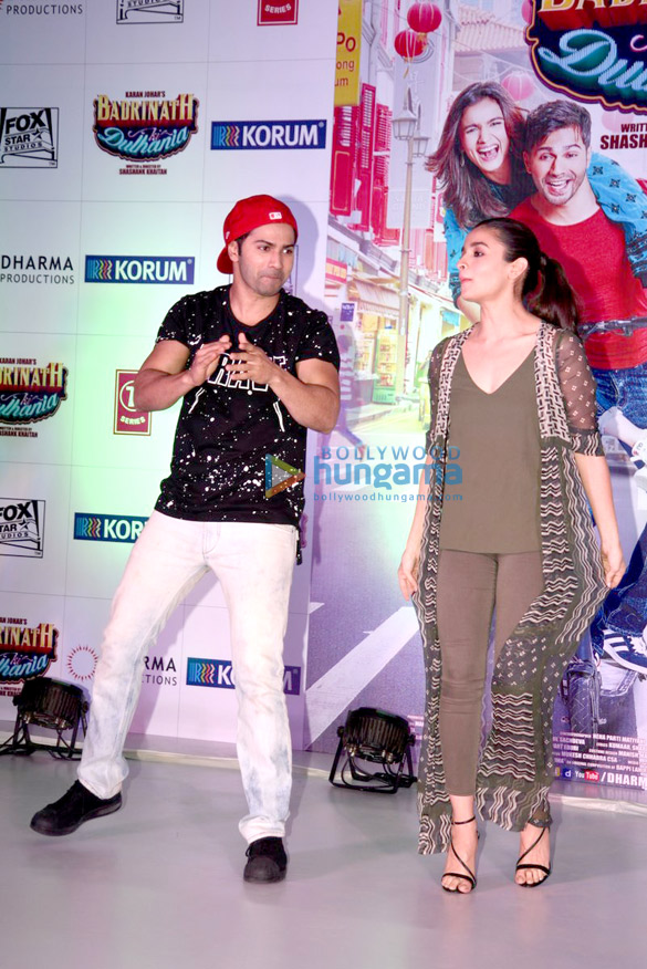 varun dhawan alia bhatt promote badrinath ki dulhania at korum mall thane 5