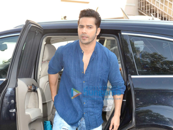 Varun Dhawan & Alia Bhatt snapped at 'Badrinath Ki Dulhania' promotions
