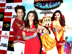 Varun Dhawan & Alia Bhatt promote ‘Badrinath Ki Dulhania’ at Odeon in Delhi