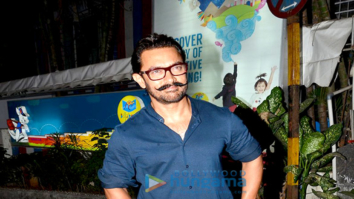 Aamir Khan snapped post spa session in Bandra