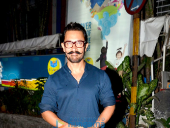 Aamir Khan snapped post spa session in Bandra