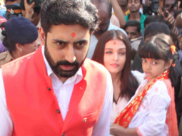 Abhishek Bachchan, Aishwarya Rai Bachchan visit Siddhivinayak temple on their wedding anniversary