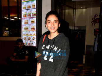 Aditi Rao Hydari snapped post dinner with friends