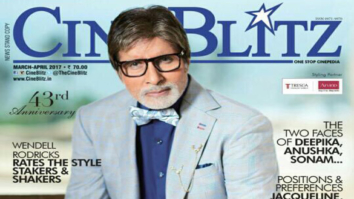 Amitabh Bachchan On The Cover Of Cine Blitz,April 2017