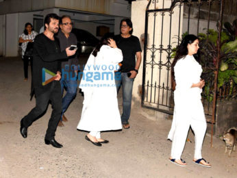 Anil Kapoor and Padmini Kolhapure snapped in Bandra