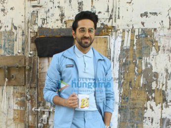 Ayushmann Khuranna and Parineeti Chopra snapped promoting their film 'Meri Pyaari Bindu'