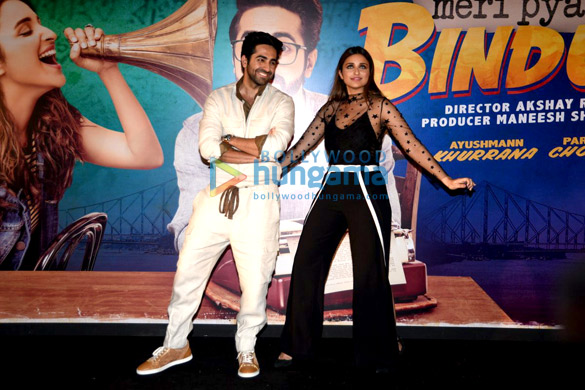 ayushmann khurrana parineeti chopra unveil ye jawaani teri song from meri pyaari bindu 12