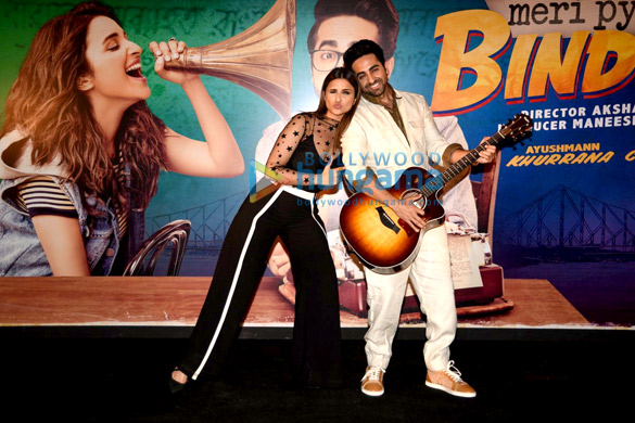 ayushmann khurrana parineeti chopra unveil ye jawaani teri song from meri pyaari bindu 13