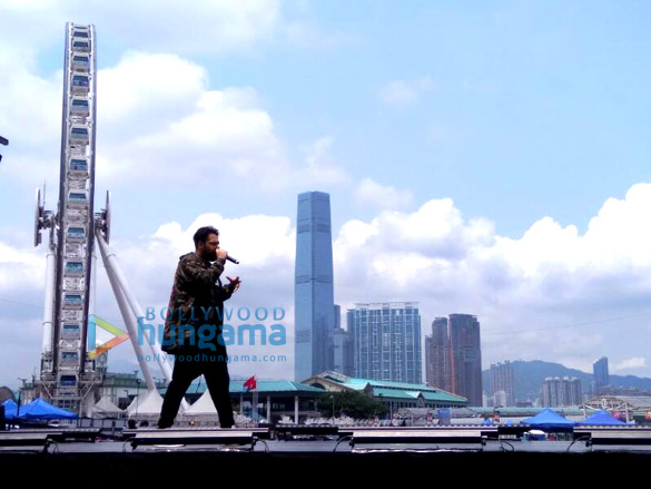 badshah rehearsing for dabangg tour hungama in hong kong 3