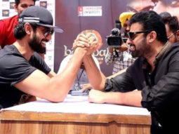 Bahubali vs Bhallala Deva: Prabhas and Rana Daggubati arm wrestle it out in Chandigarh