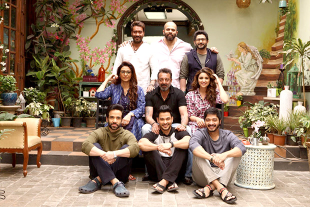 Check out Sanjay Dutt visits the sets of Golmaal Again