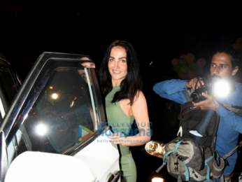 Elli Avram snapped post dinner at The Kitchen Garden