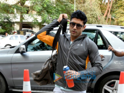 Farhan Akhtar and Amit Gaur snapped at the Otters Club Volleyball match