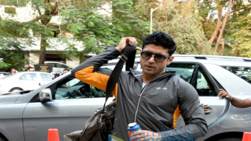 Farhan Akhtar and Amit Gaur snapped at the Otters Club Volleyball match