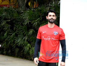 Farhan Akhtar and Amit Gaur snapped at Otters Club for Volleyball match