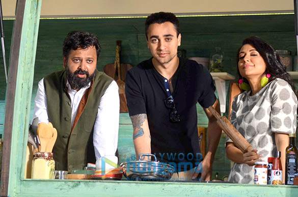 imran khan and nikhil advani shoot for the mini truck show 3