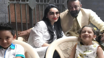 It’s family time for Sanjay Dutt on the sets of Bhoomi