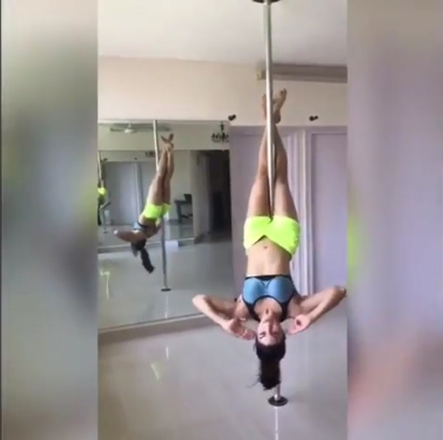 Jacqueline Fernandez’s sexy pole workout will inspire you features