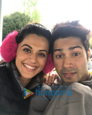 On The Sets Of The Movie Judwaa 2